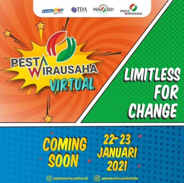 Komunitas TDA Helat Pesta Wirausaha secara Virtual