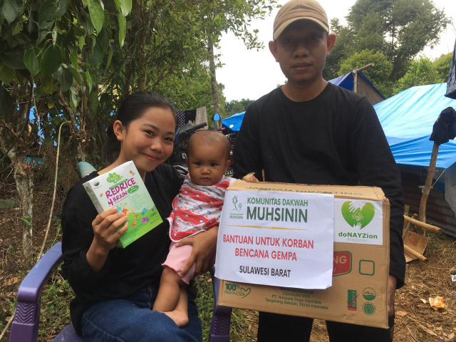 Dukung Kapal TDA, Nayz Kirim Bantuan ke Mamuju