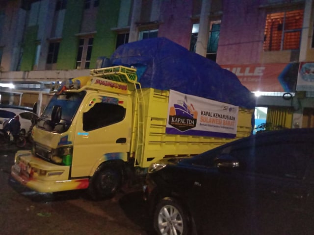 Bantuan Kapal TDA Peduli Tiba di Makassar