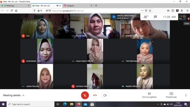 TDA Bekasi Selenggarakan Class Make Up