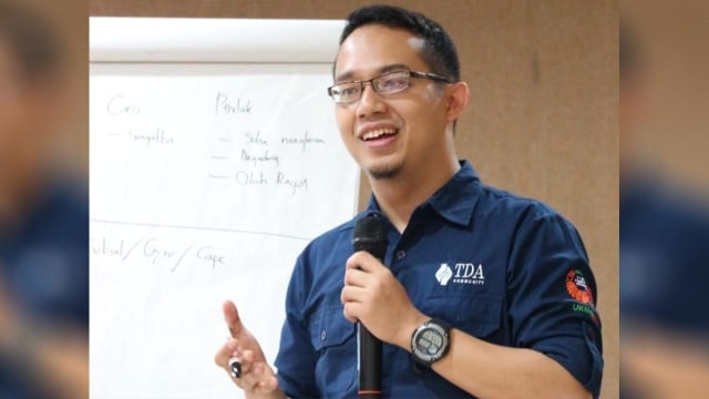 Perkuat Komunitas TDA, Hernawan Capres TDA 7.0 Tekankan 3 Program