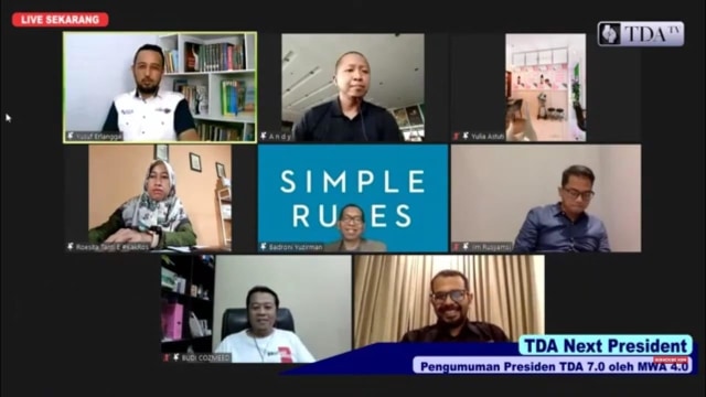 Ibrahim Mochamad Bafagih, Banjir Ucapan Selamat melalui Streaming Youtube TDA TV