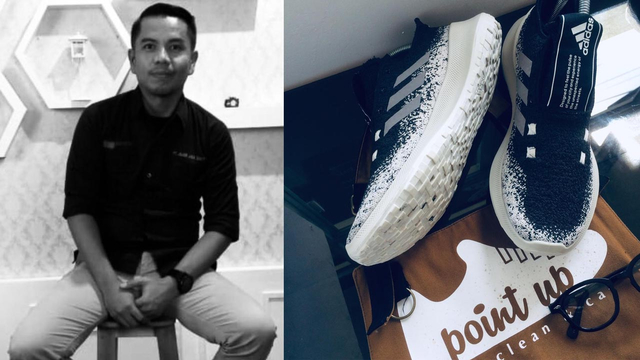 Dari Laundry Pakaian, Dimas Baso Raden Buka Pula Laundry Sepatu di Kota Palopo