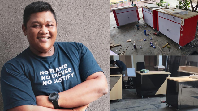 Amiruddin Maulansyah Kuliah  Konstruksi Akhirnya Bisnis Jasa Home Decoration