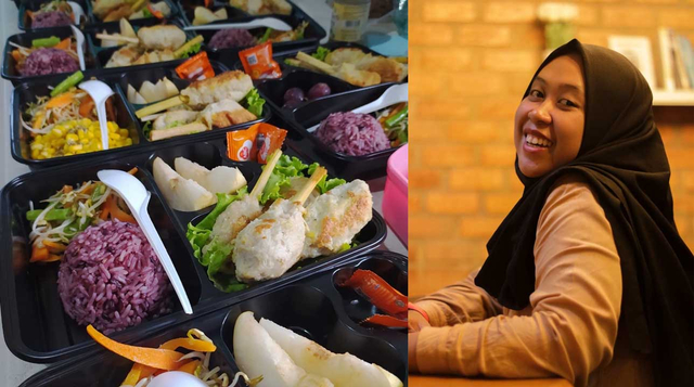 Widya Artika Sari Pengusaha Muda 26 Tahun Owner Catering Healthybites