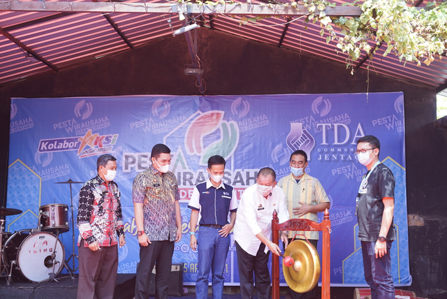 TDA Jentago Helat Pesta Wirausaha Tingkat Desa