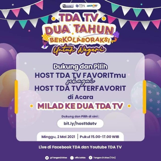 Manfaatkan Peluang Pandemi COVID-19, Komunitas TDA Bentuk TDA TV