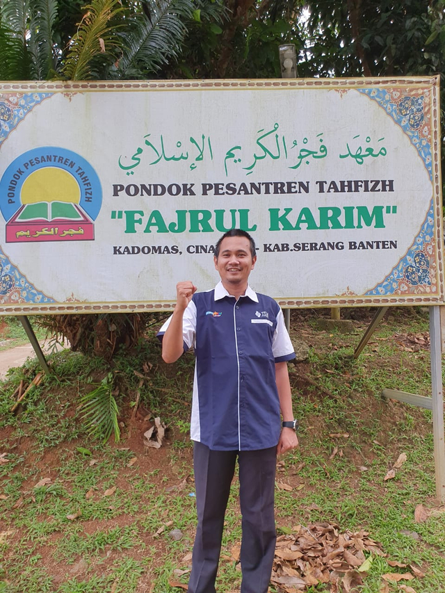 Bermodal Nekat, Ahmad Alimin Bangun Pondok Pesantren Fajrul Karim