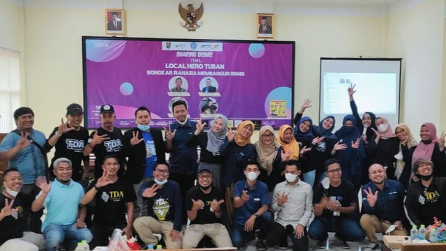 Komunitas TDA Tuban, Gelar Seminar Sharing Bisnis Gandeng Instansi Pendidikan