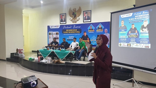 Optimalkan Strategi Bisnis, TDA Trenggalek Adakan Seminar Bedah Ilmu Marketing