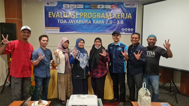 TDA Jayapura Rapat Evaluasi Program Bahas Persiapan KMB