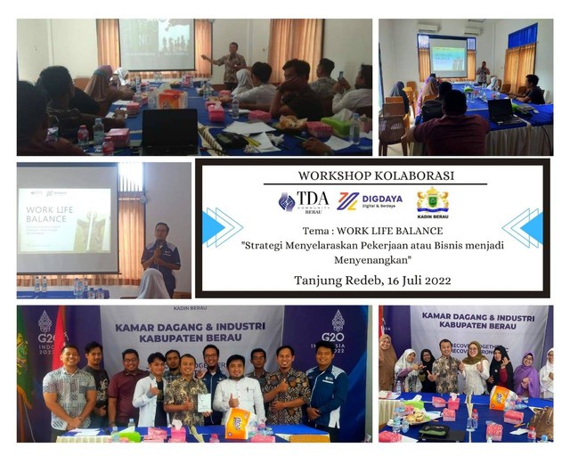 Tingkatkan Work Life Balance Komunitas TDA Berau gelar Workshop Bisnis