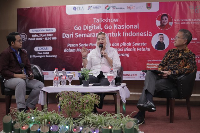 TDA Gelar Talkshow Go Digital, Go Nasional dari Semarang Untuk Indonesia
