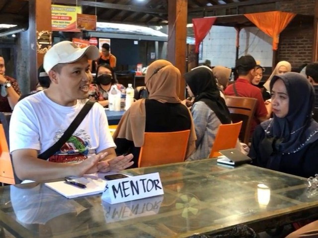 Komunitas TDA Surabaya Helat Kegiatan TDA Cangkruk X KMB Lite secara Offline