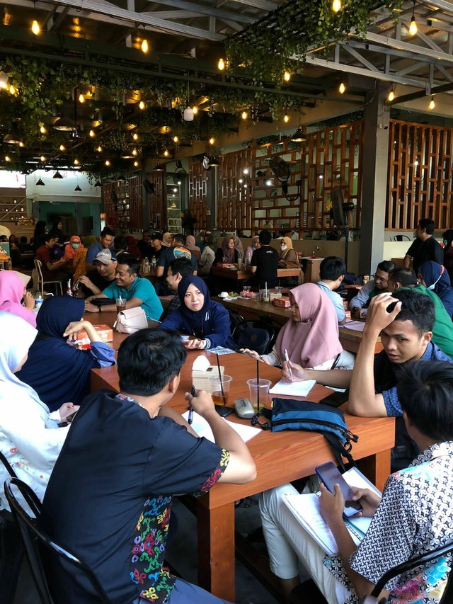 Komunitas TDA Surabaya Gelar TDA Cangkruk X KMB Lite secara Offline