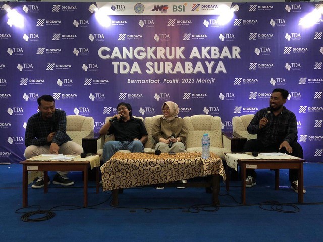 Bisnis Melejit Tahun 2023, TDA Surabaya Adakan TDA Cangkruk