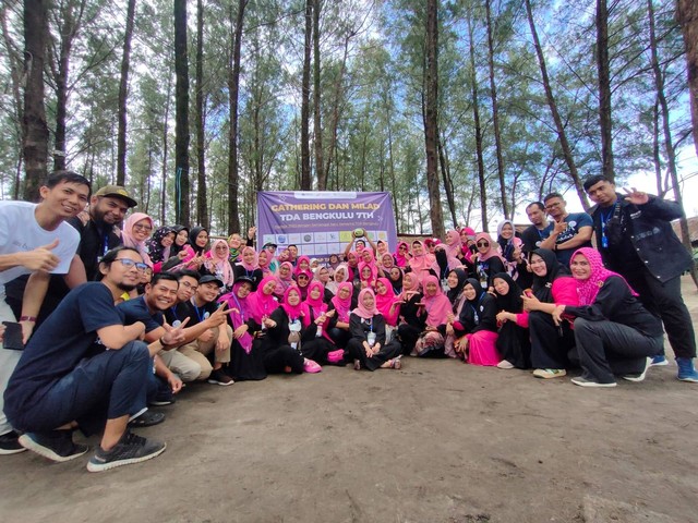 Jalin Silaturahmi, Komunitas TDA Bengkulu Langsungkan Gathering dan Milad