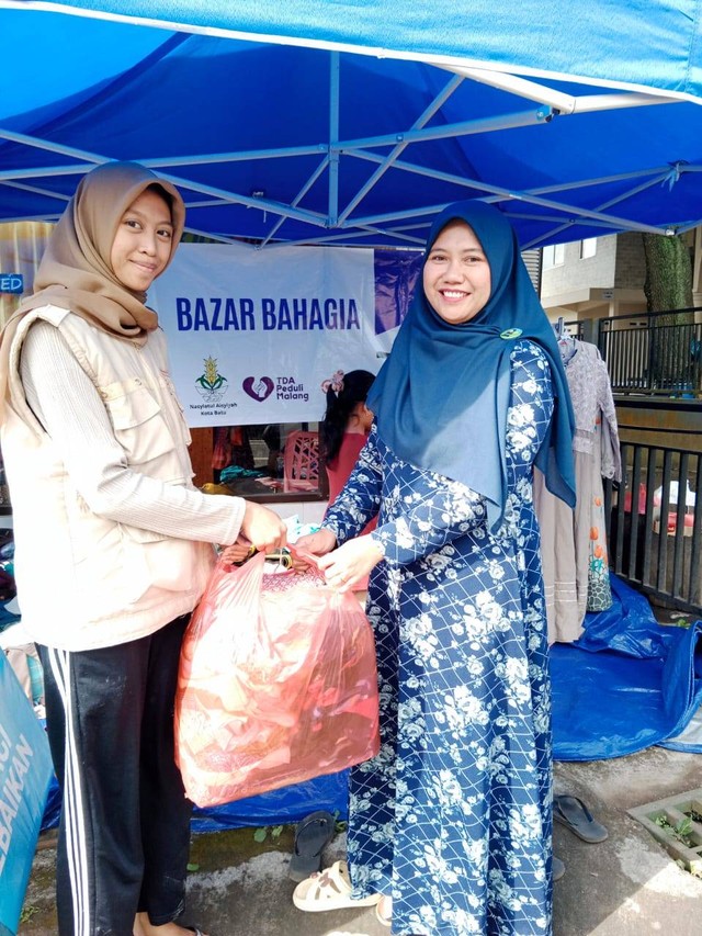 TDA Peduli Malang Gelar Program Sedekah Baju dan Sembako di Bulan Ramadhan