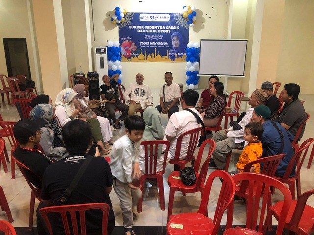 TDA Gresik Helat Bukber Geden dan Seminar Bisnis