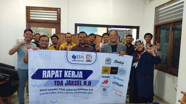 Maksimalkan Program, TDA Jakarta Selatan 8.0 Langsungkan Rapat Kerja