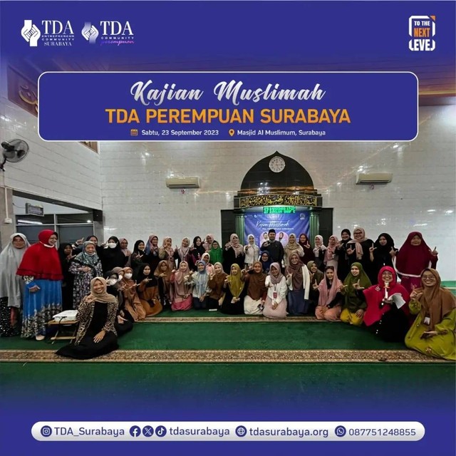 TDA Perempuan Surabaya Helat Kajian Muslimah dan Sharing Kesehatan