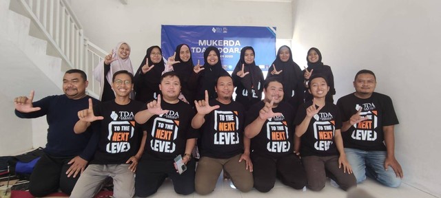 Selaraskan Program TDA Pusat, Pengurus TDA Sidoarjo Adakan Mukerda