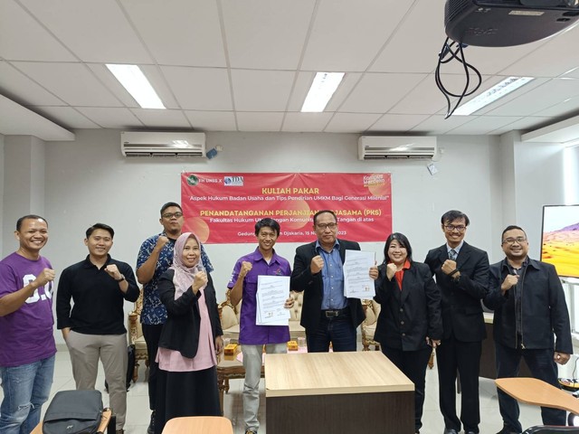 TDA Tangerang Raya Berkolaborasi dengan FH UNIS Tangerang Gelar Kuliah Pakar
