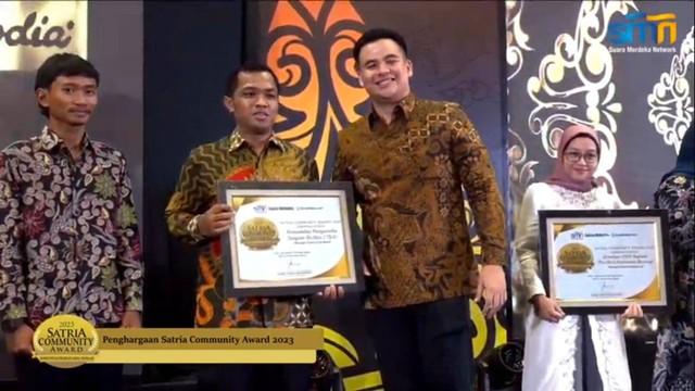 TDA Semarang Raih Satria Community Award 2023 di Kategori Komunitas Sosial