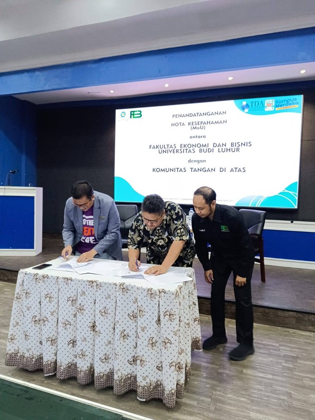 Gandeng Universitas Budi Luhur, TDA Tangerang Raya Helat Seminar Kewirausahaan