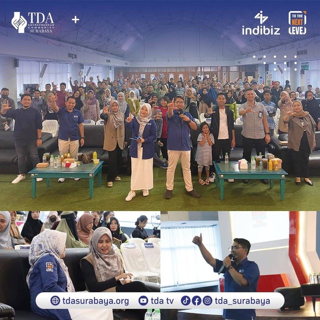 TDA Surabaya Helat TDA Cangkruk Usung Tema Insight Bisnis
