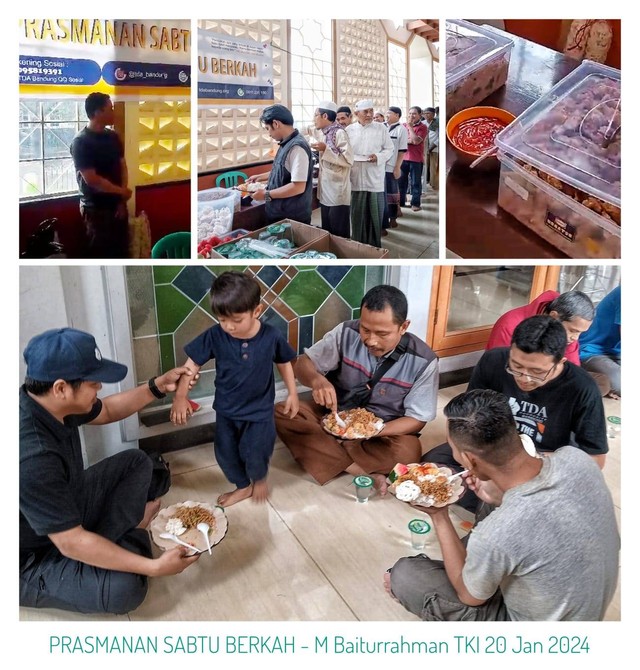 TDA Bandung Helat Program Prasmanan Sabtu Berkah