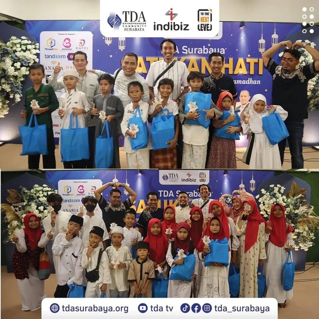 TDA Peduli Surabaya Adakan Buka Bersama Anak Yatim