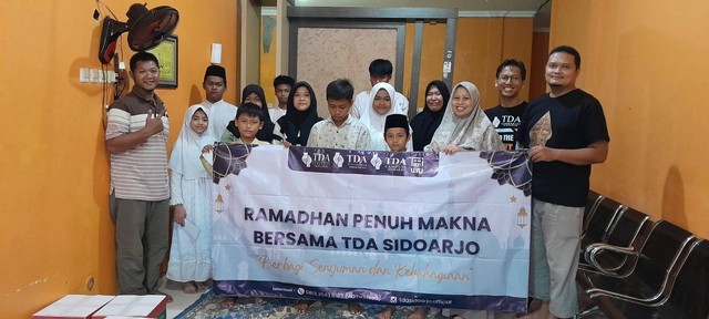 Momen Bulan Ramadan, TDA Sidoarjo Selenggarakan Buka Bersama Anak Yatim