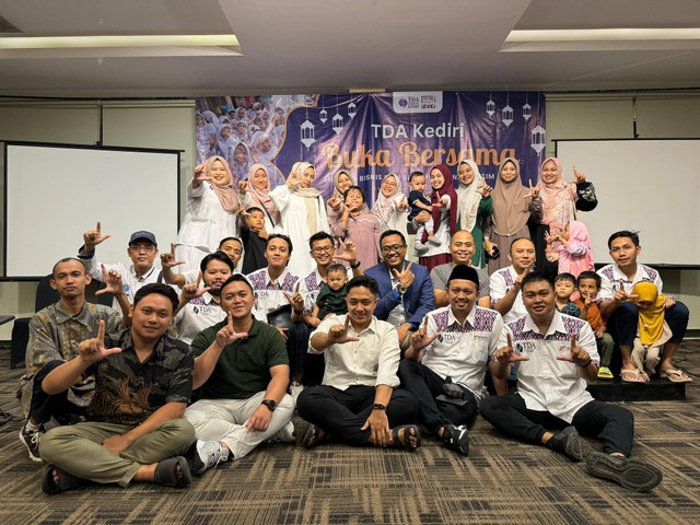 TDA Kediri Selenggarakan Buka Bersama untuk Santunan dan Sharing Bisnis
