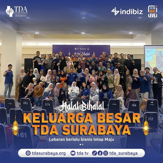 TDA Surabaya Gelar Halal Bihalal: Wujudkan To The Next Level