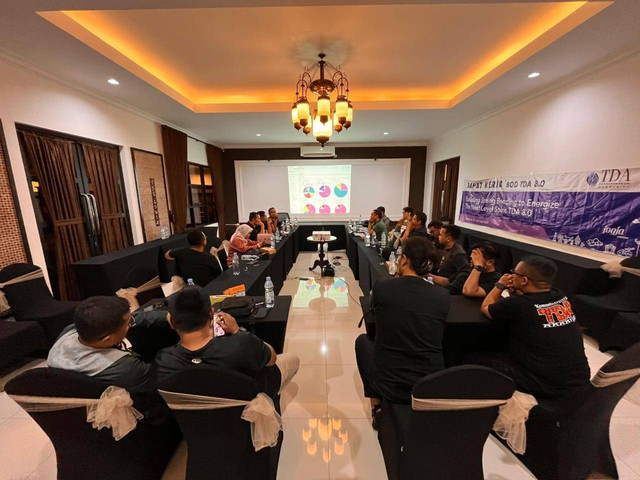Ciptakan Bonding dan Spirit yang Kuat, BOD TDA 8.0 Selenggarakan Raker di Yogyakarta