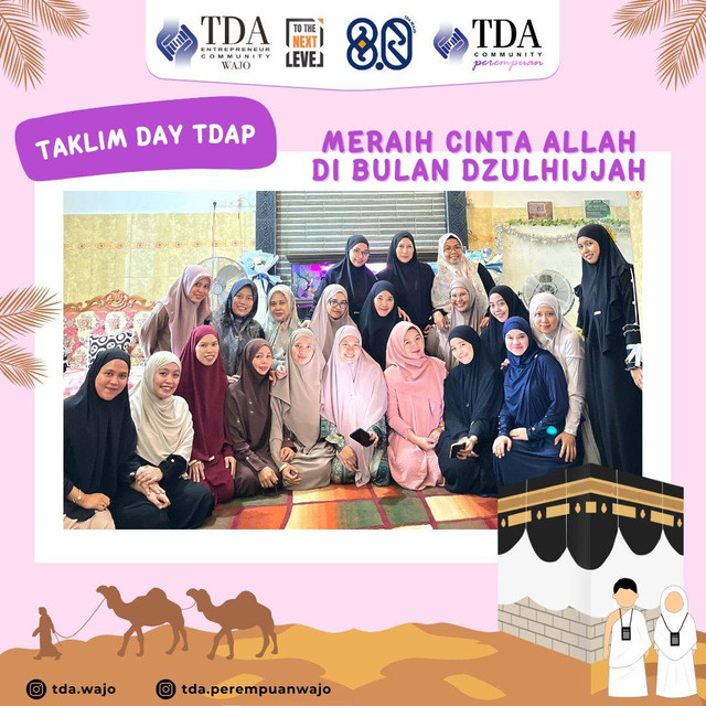 Tidak Hanya Fokus Bisnis, TDAP Wajo Langsungkan Kegiatan Keagamaan