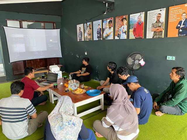 Guna Tingkatkan Skill, TDA Tulungagung Helat Mentoring Bisnis Percetakan