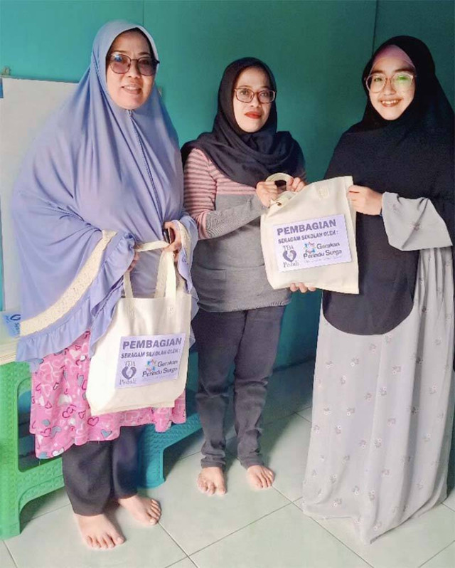 Dukung Anak Yatim Berprestasi, Bulan Muharram TDA Peduli Berau Selenggarakan Santunan