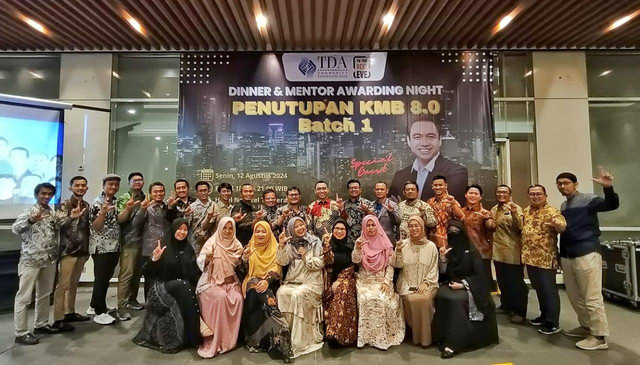 TDA Tangerang Raya Helat Dinner and Mentor Awarding Night