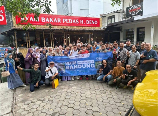 Perkokoh Silaturahmi, Mentor Komunitas TDA Bogor Raya Kunjungi TDA Bandung