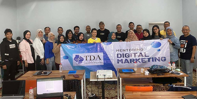 Pahami Riset Pasar, TDA Jakarta Selatan Langsungkan Mentoring Digital