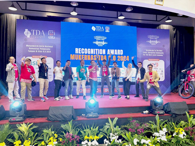 TDA Surabaya Sabet Tiga Penghargaan Pada Kegiatan Mukernas 2024