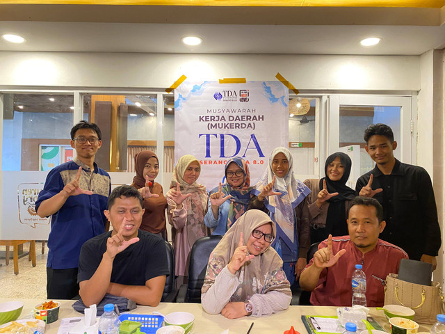 Pengurus TDA Serang Raya Sukses Helat Mukerda, Evaluasi dan Susun Program Kerja