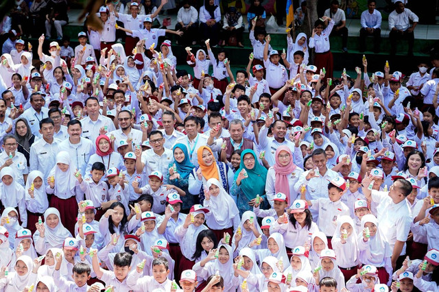 She Max Ajak Anak-Anak Bogor Wujudkan Kota Sehat