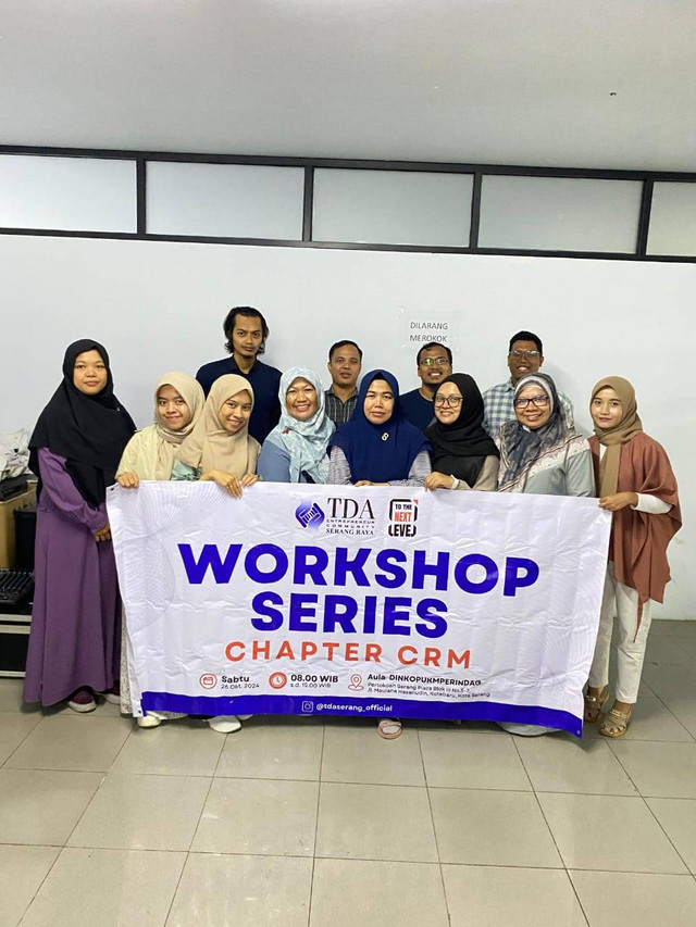 TDA Serang Raya Langsungkan Workshop Series Seputar Customer Relationship Management