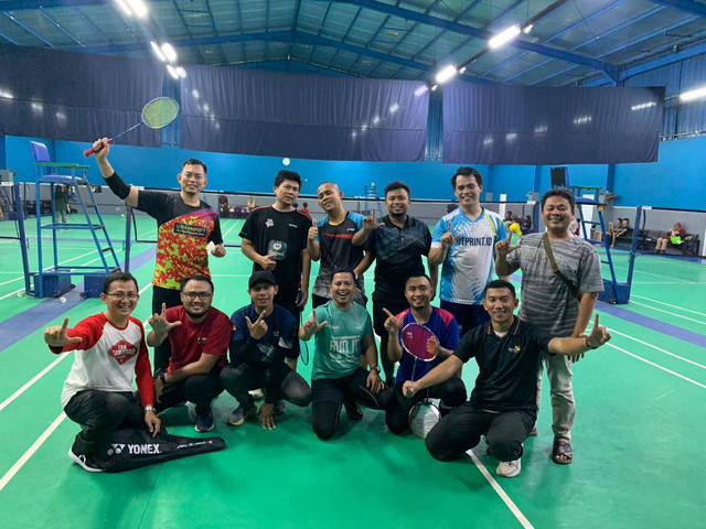Perkokoh Silaturahmi Sesama Anggota, TDA Depok Helat Fun Sport Bulu Tangkis