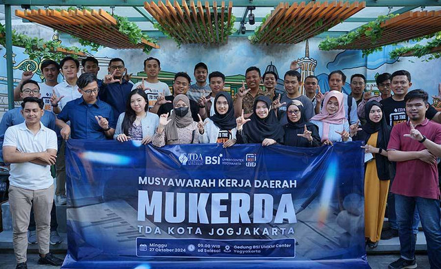 Wujudkan To The Next Level, TDA Yogyakarta Sukses Helat Mukerda 8.0