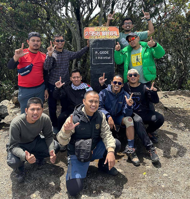 Komunitas Pengusaha TDA Bogor Raya Launching Pendakian Gunung Gede