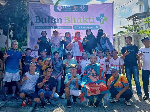 Komunitas TDA Lamongan X PMI Lamongan Jalankan Event Bulan Bakti TDA ke-3